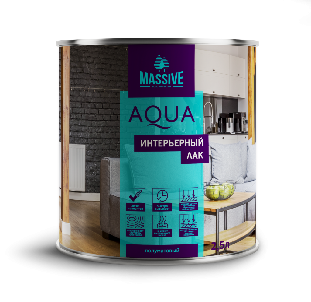 ОАО «Лакокраска» г. Лида | Лак «Интерьерный Aqua»
