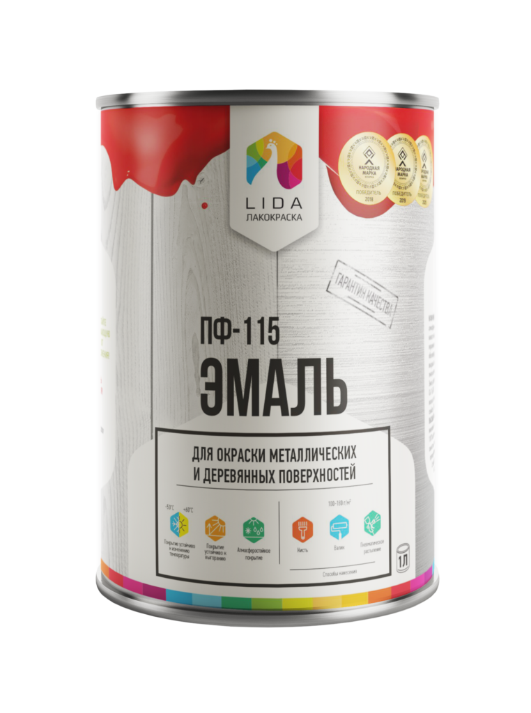 ОАО «Лакокраска» г. Лида | Эмаль ПФ-115